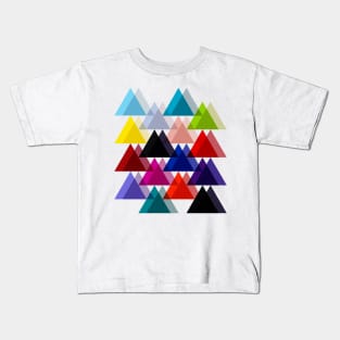 Double triangles Kids T-Shirt